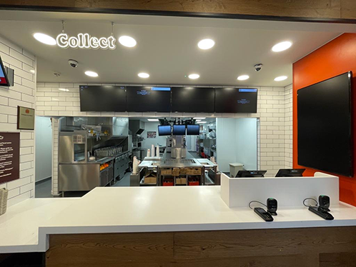 Commercial electrical services - restaurant