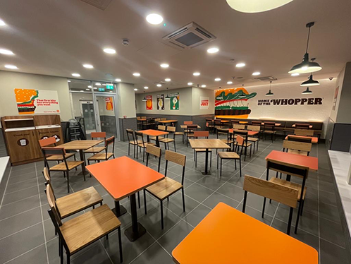 Commercial electrical services - restaurant