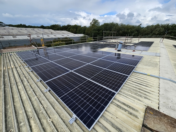 60kw solar install